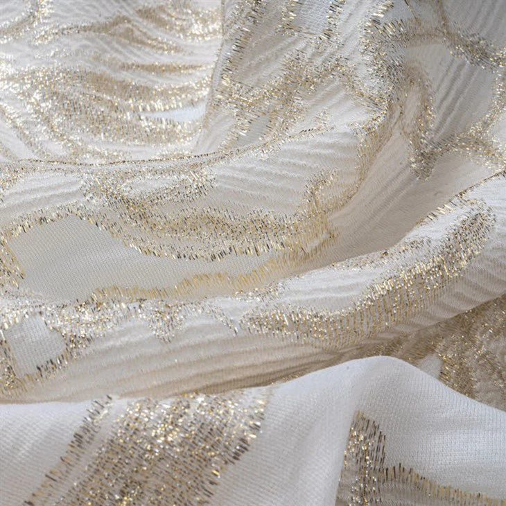 China Silk Lurex Jacquard Fabric suppliers